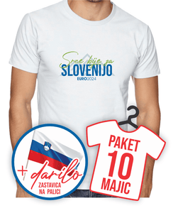 Majica Srce bije za Slovenijo A - 10 kos