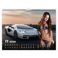 Koledar Girls and cars 2027