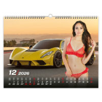 Koledar Girls and cars 2027
