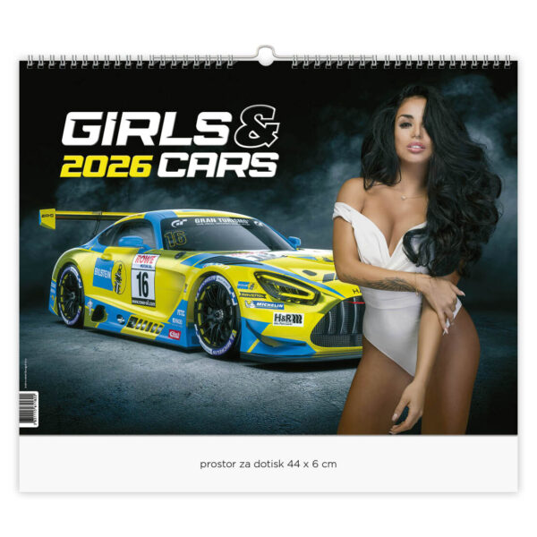 Koledar Girls and cars 2027