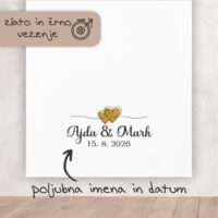 Brisača za mladoporočenca