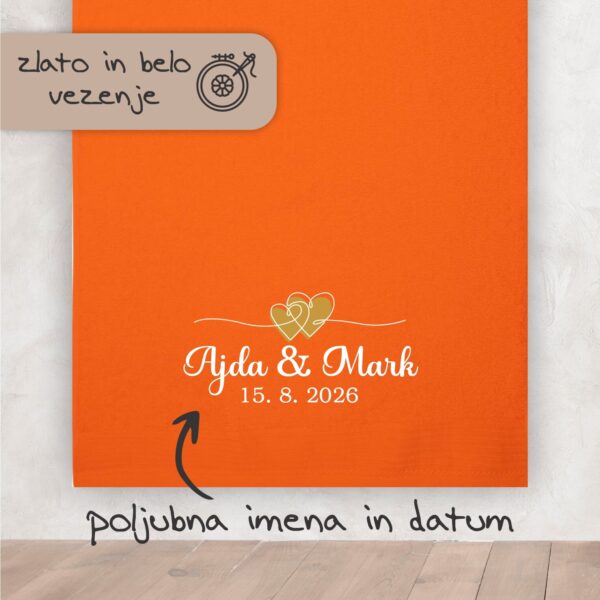 Brisača za mladoporočenca