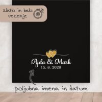 Brisača za mladoporočenca