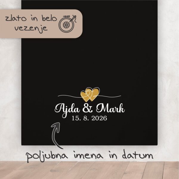 Brisača za mladoporočenca