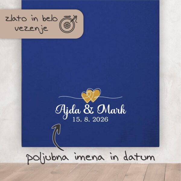 Brisača za mladoporočenca