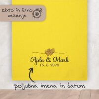 Brisača za mladoporočenca