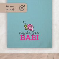 Brisača za najboljšo babi