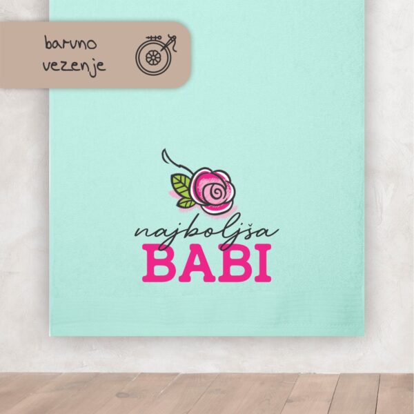 Brisača za najboljšo babi