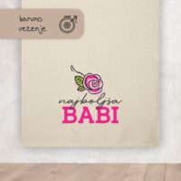 Brisača za najboljšo babi