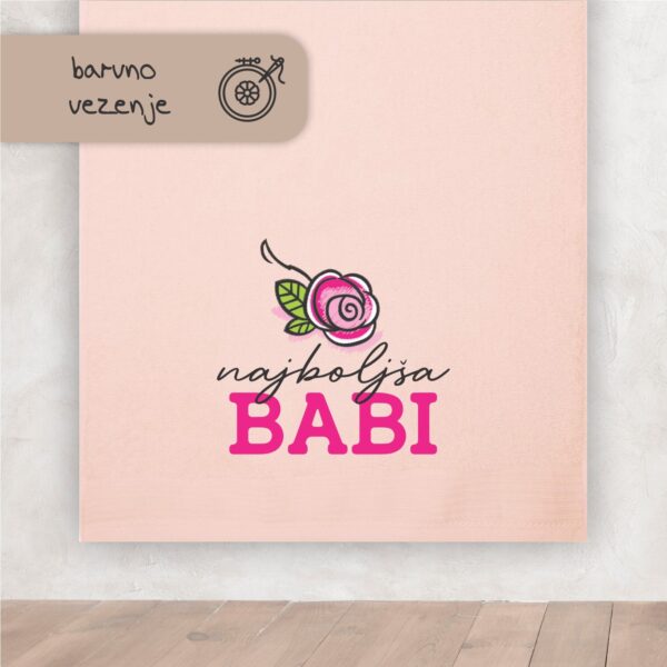 Brisača za najboljšo babi