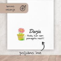 Brisača za vzgojiteljico