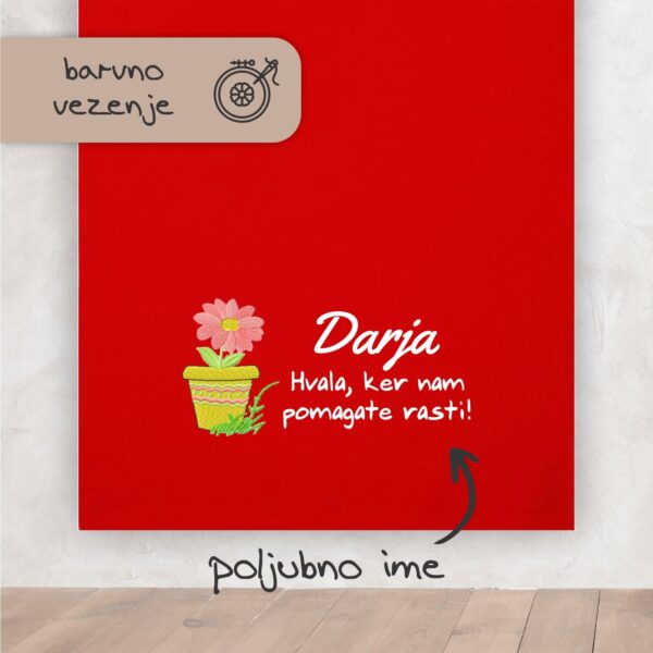 Brisača za vzgojiteljico