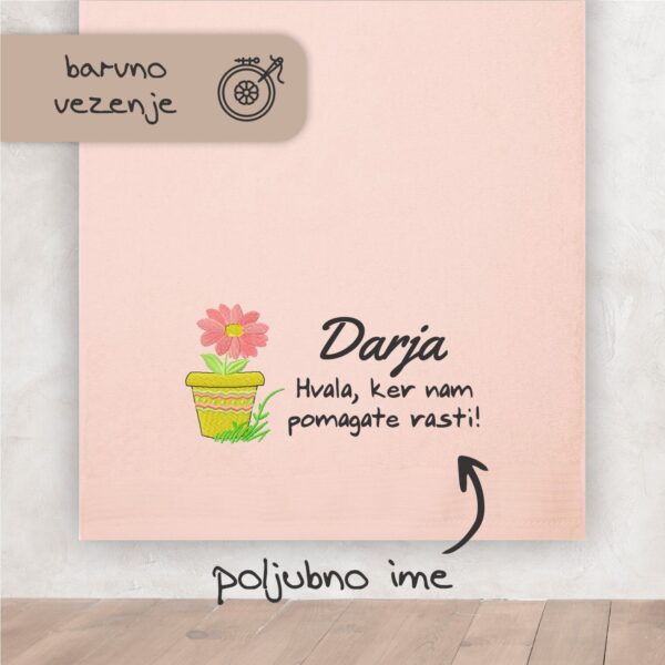 Brisača za vzgojiteljico