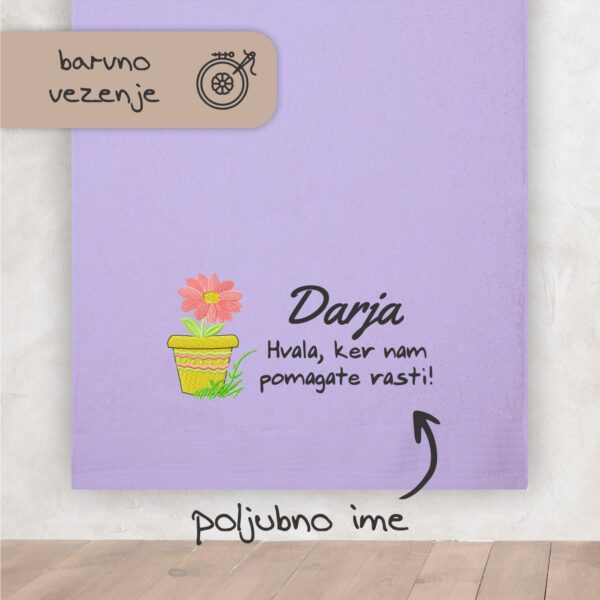 Brisača za vzgojiteljico