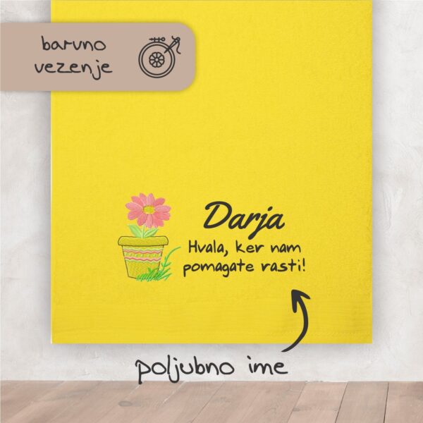 Brisača za vzgojiteljico