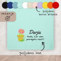 Brisača za vzgojiteljico