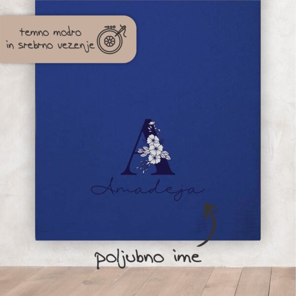 Začetnica okrašena z cvetovi