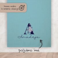 Začetnica okrašena z cvetovi