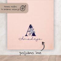 Začetnica okrašena z cvetovi