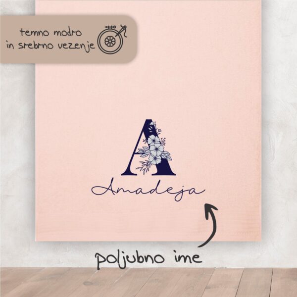 Začetnica okrašena z cvetovi