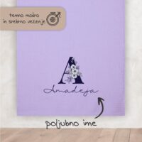 Začetnica okrašena z cvetovi