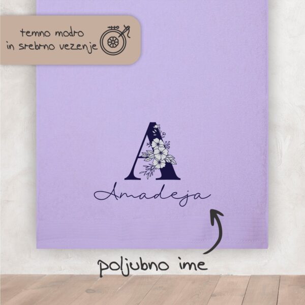 Začetnica okrašena z cvetovi