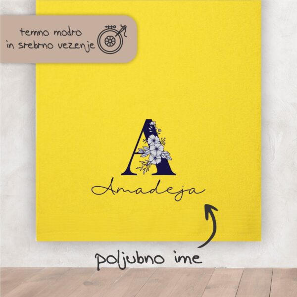 Začetnica okrašena z cvetovi