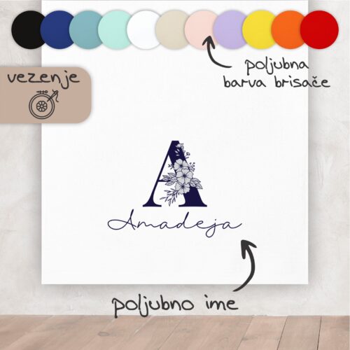 Začetnica okrašena z cvetovi