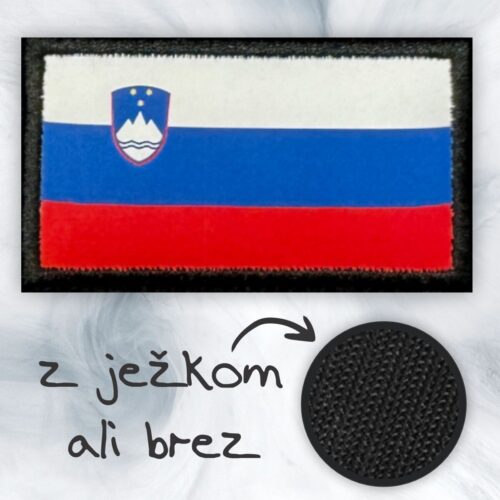 Našitek s slovensko zastavo