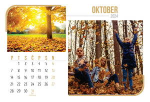 13-listni ležeči koledar s slikami 2