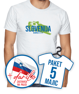 Majica Slovenija C - 5 kos