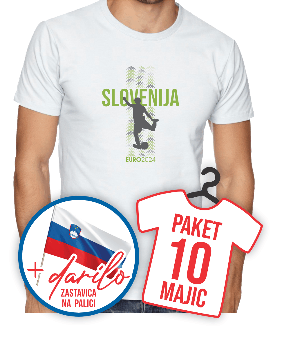 Majica Slovenija D - 10 kos