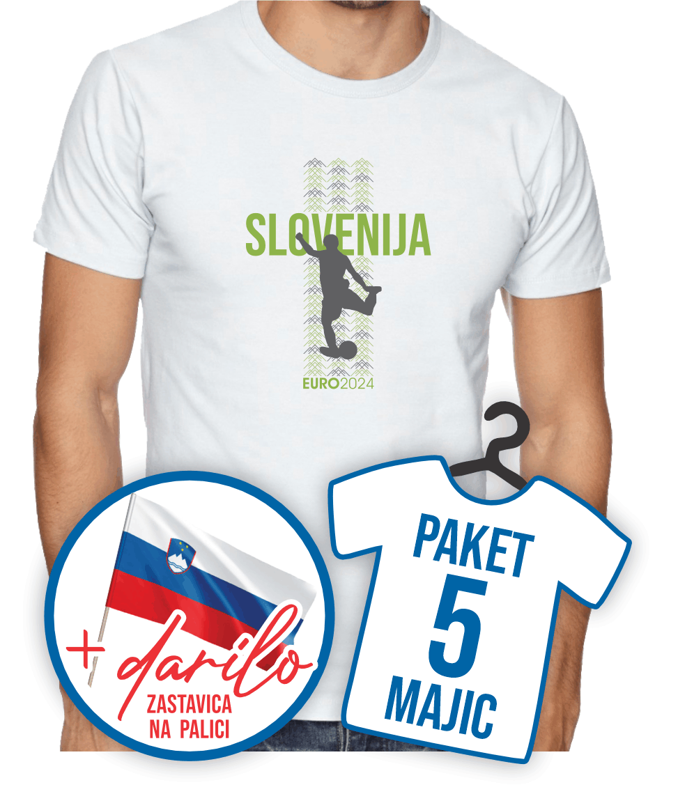 Majica Slovenija D - 5 kos