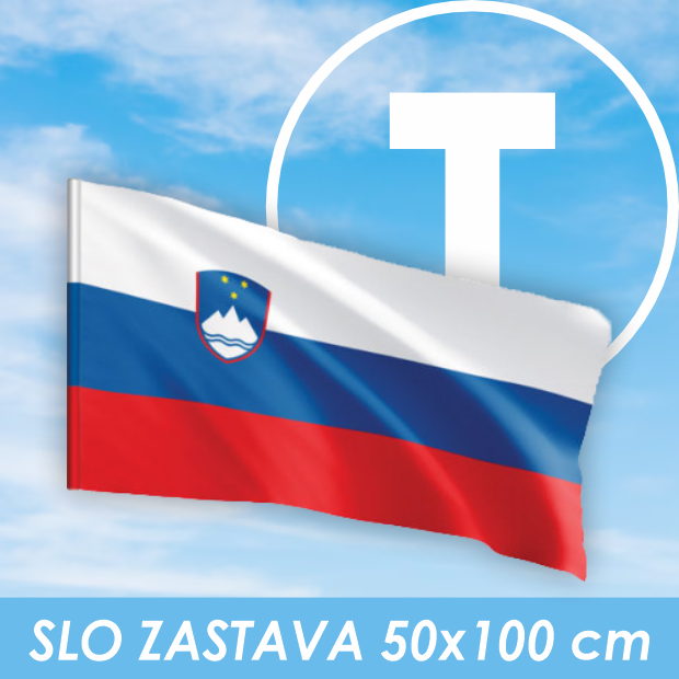 Zastava SLO - 100x50cm
