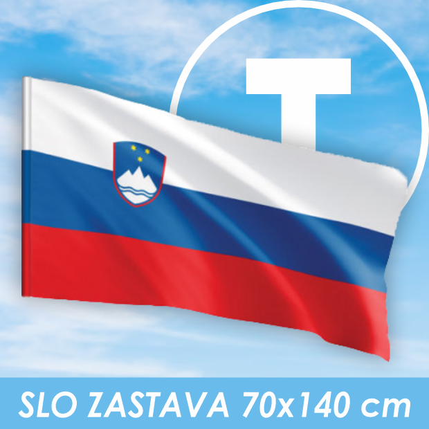 Zastava SLO - 140x70cm