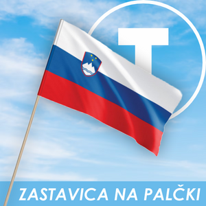 Zastava SLO na palčki