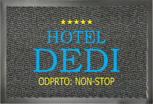 Predpražnik Hotel Dedi - dvobarvno