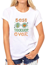 Naložite sliko v pregledovalnik galerije, Majica Best teacher ever 1
