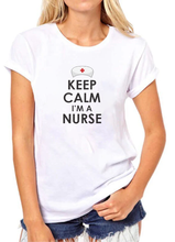 Naložite sliko v pregledovalnik galerije, Majica Keep calm I&#39;m a nurse
