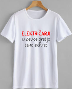 Majica Električar - SLO