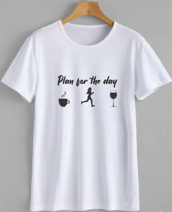 Majica Plan for today - ženska