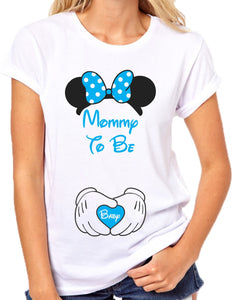Mommy to Be Mickey Mouse