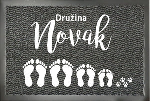 Predpražnik Družina nogice - enobarvno