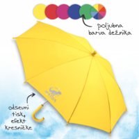 Otroški dežnik čarobni dinozaver