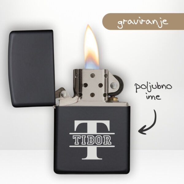 Zippo z začetnico