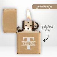 Zippo z začetnico