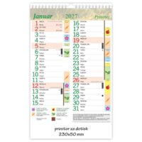 Setveni koledar po Mariji Thun 2027