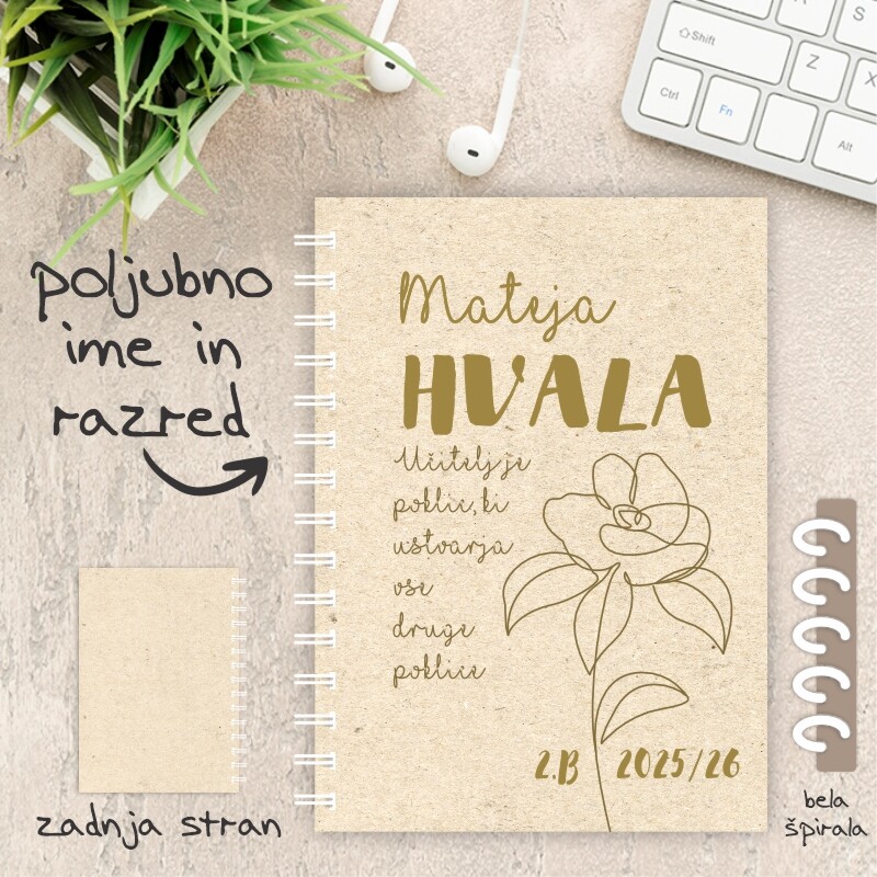 Personaliziran rokovnik – darilo, ki ga ustvarite po svoje